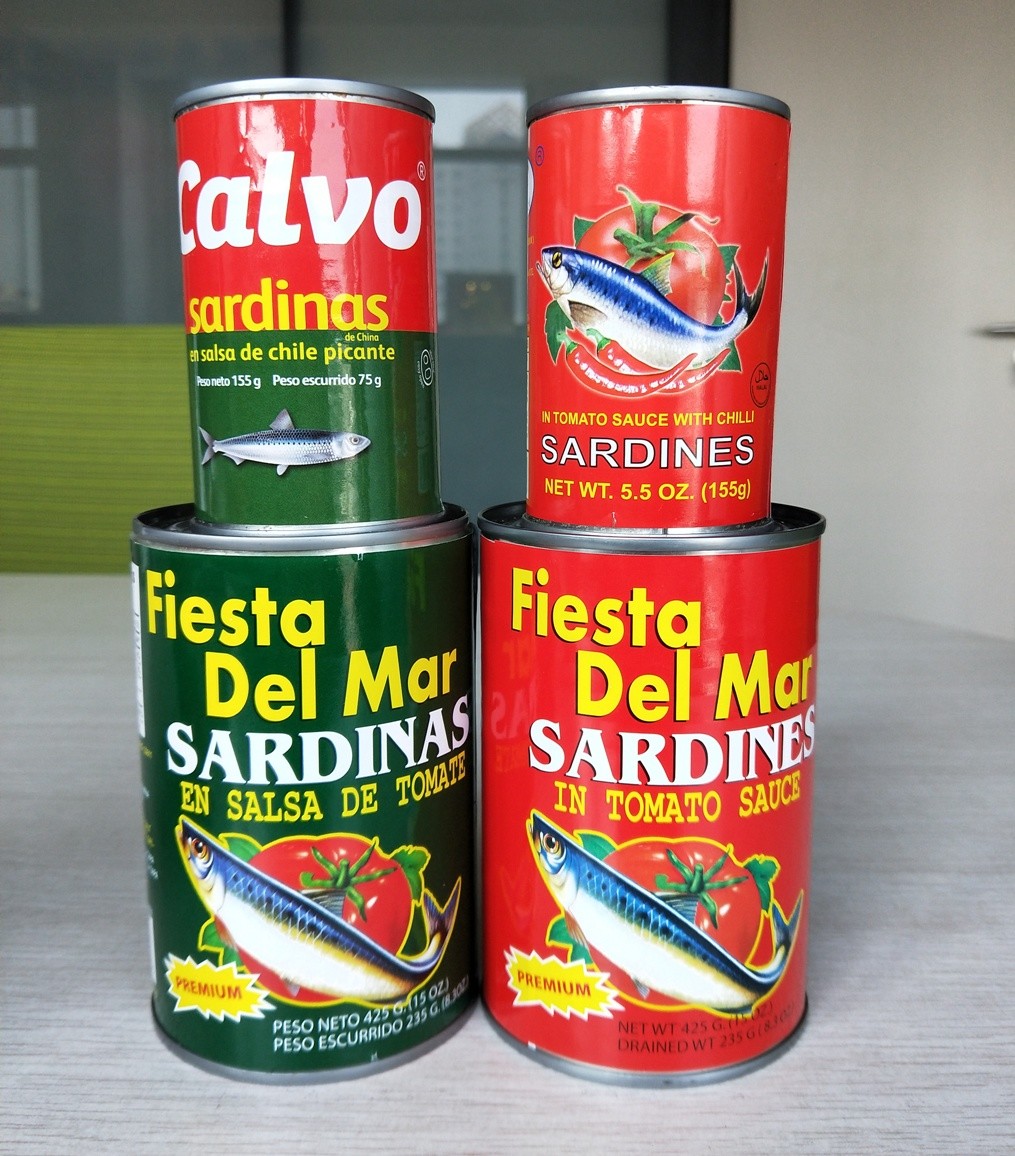 Canned Sardine Fish in Tomato Sauce Many Type of Packing