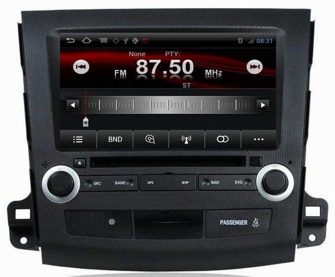 Ouchuangbo Auto Radio Player Android 4.0 for Mitsubishi Outlander 2006-2011 S150 System DVD VCD USB 3G Wifi OCB-056C