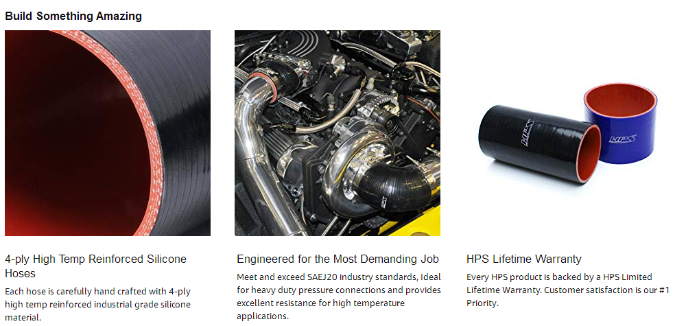 Customizable Thickness Flexible Corrugated Silicone Hose for Various Applications