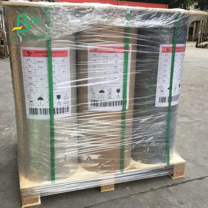 Tear Resistance Sewable 0.55mm 0.35mm Washable Kraft Paper Roll
