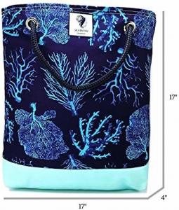 Buy cheap Colorful 2mm Soft Neoprene Waterproof Beach Bags / Women