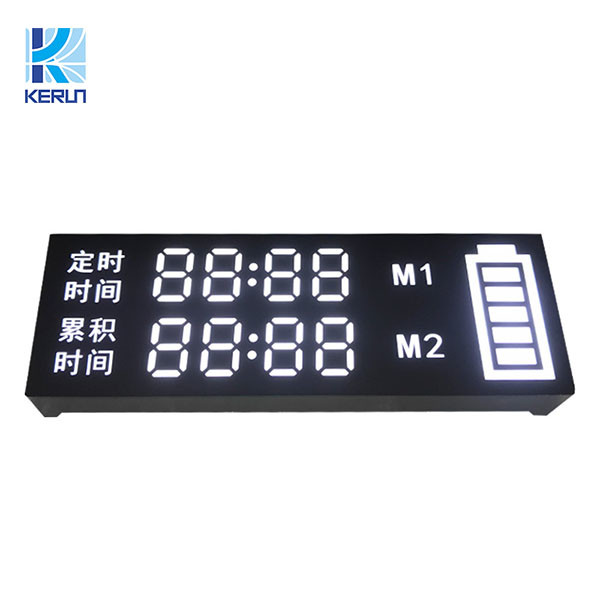 White color custom 7 Segment LED Numeric Display module for medical device