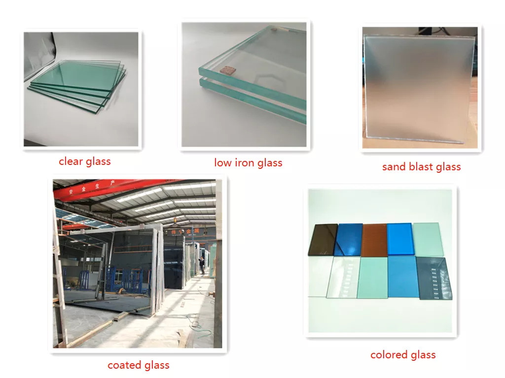 M2 PVB SGP Clear Tempered Laminated Glass Sheets CE SGCC Certificate