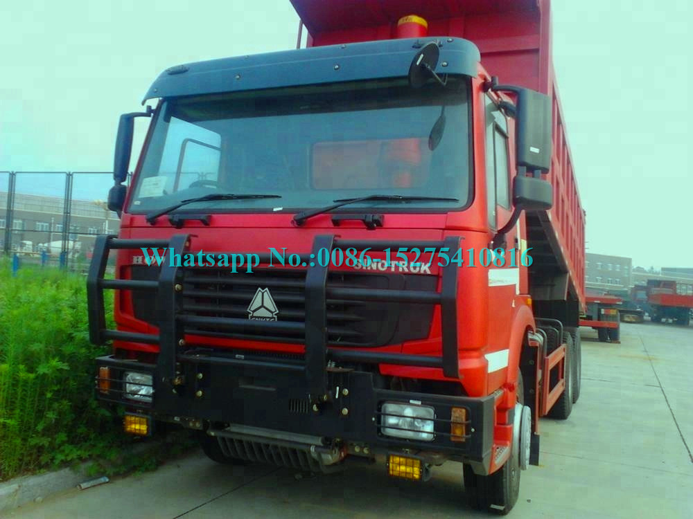 New SINOTRUCK HOWO 30T 290hp 6x6 10 wheeler all wheel Drive off road Mining Dump Truck For DR CONGO Rough Terrain Road