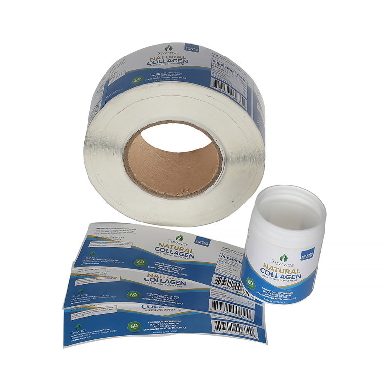 70mm Width Pharmaceutical Steroid Vial Labels Fake Resistant