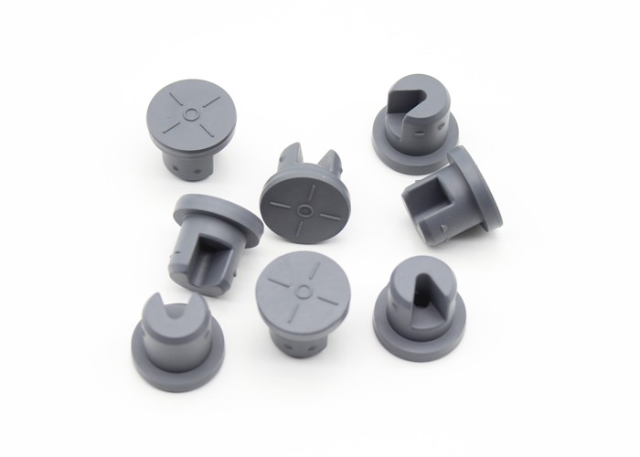 Medicinal 20mm Soft Rubber Stoppers Imported Reliable Butyl Rubber Material