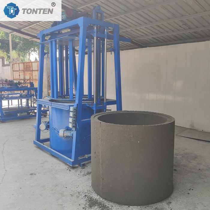 Raised Well Circle Machine Mobile Brick Machine Concrete Pavers Block Machine
