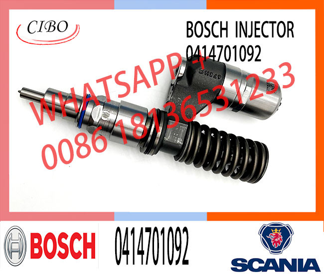 Digging Neutral 1734493 Fuel Injector BOS CH 0414701043 0414701092 For SCAN IA 4TB DC12 DC16