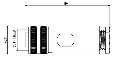 PA66 Straight Wireable Circular Power Connector 5 Pin Cable PA Fieldbus