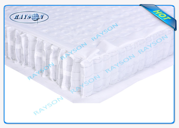 Tear - Resistant 70gr Width 53cm Pp Non Woven Fabric For Box Spring Cover