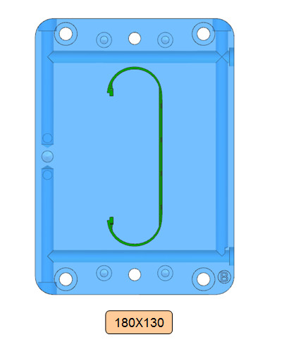 1 Cavity Plastic Injection Mold Parts Band Transparent Resin Trogamid CX2373