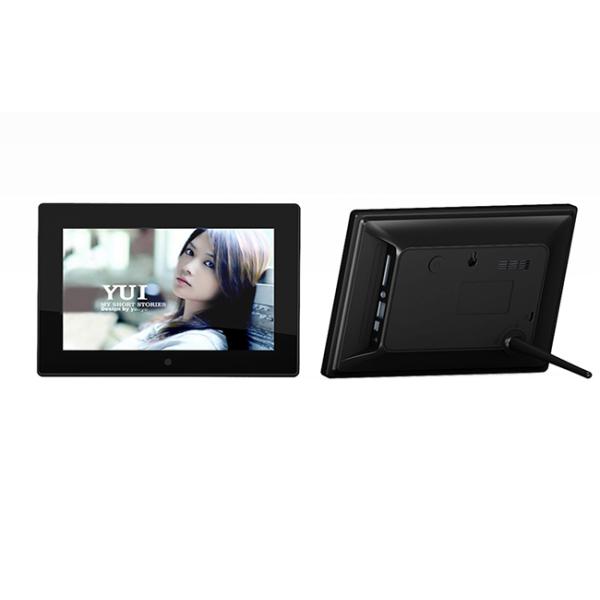 13 inch High Resolution Metal Digital Photo Frame with Rechargeable Battery