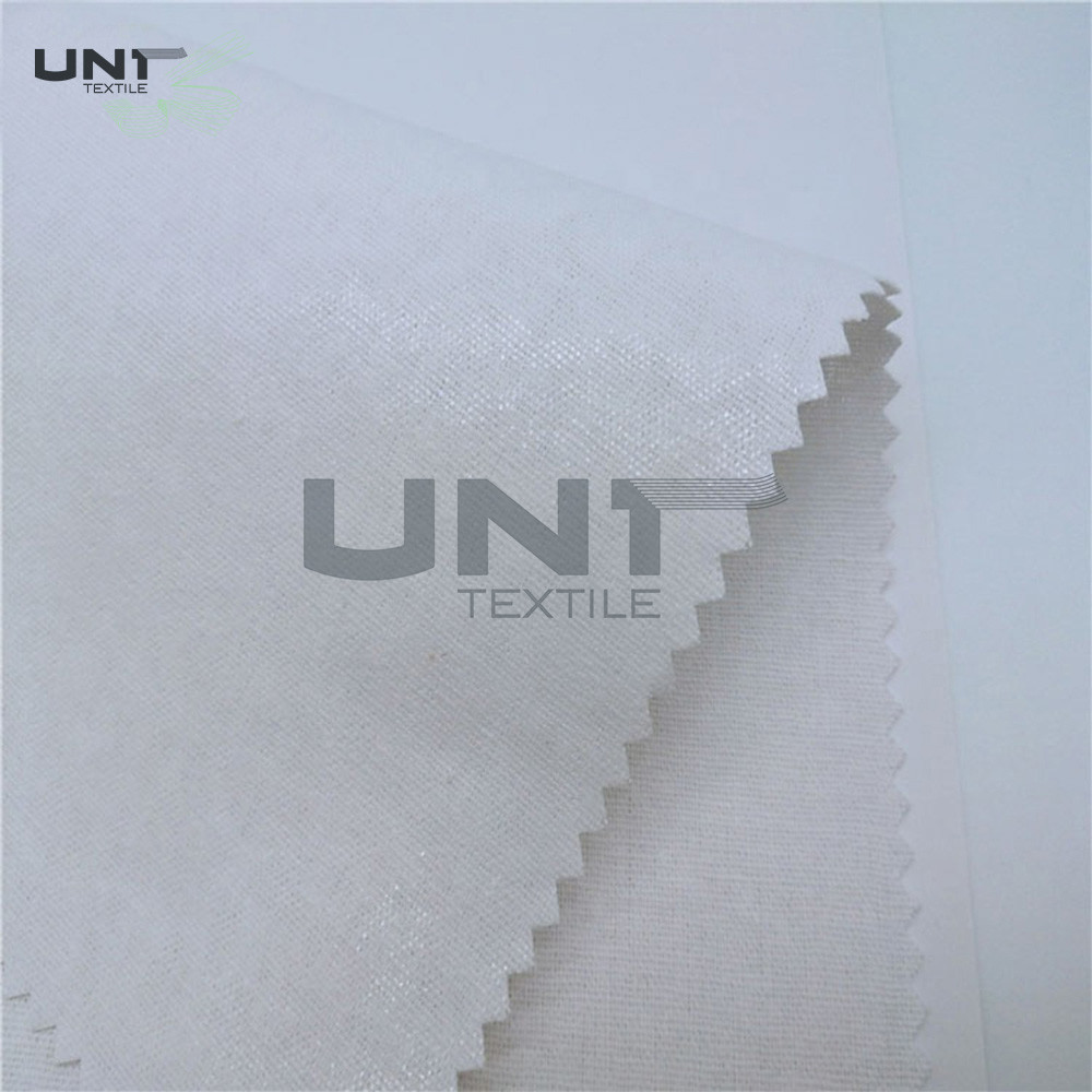 LDPE Non Woven Fusible Adhesive Collar Interlining For Garment