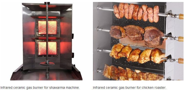 BBQ Grill Natural Portable Gas Burner Infrared With Ceramic Plate
