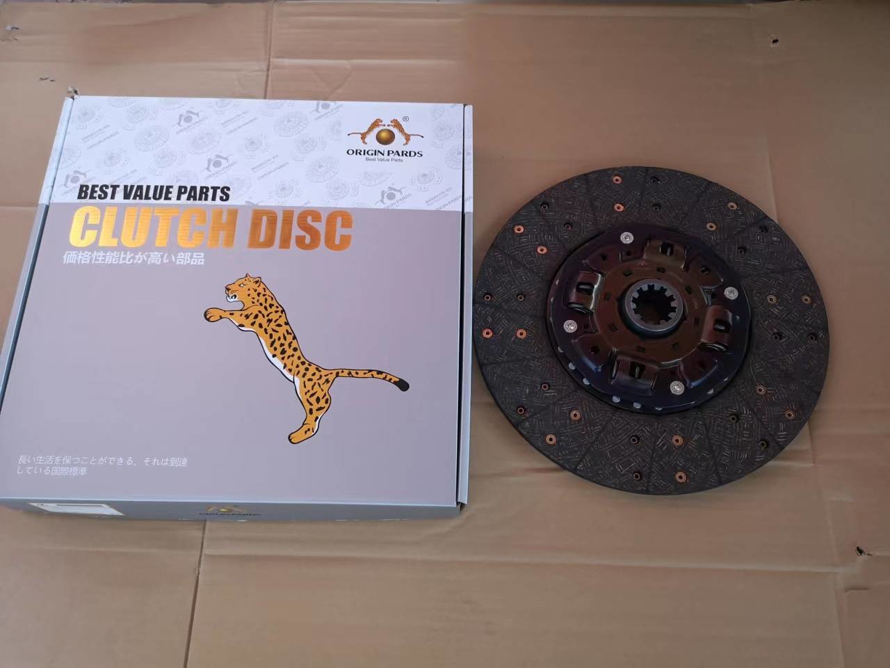31250-5704 Clutch Disc For Hino Medium Truck 380mm Origin Pards