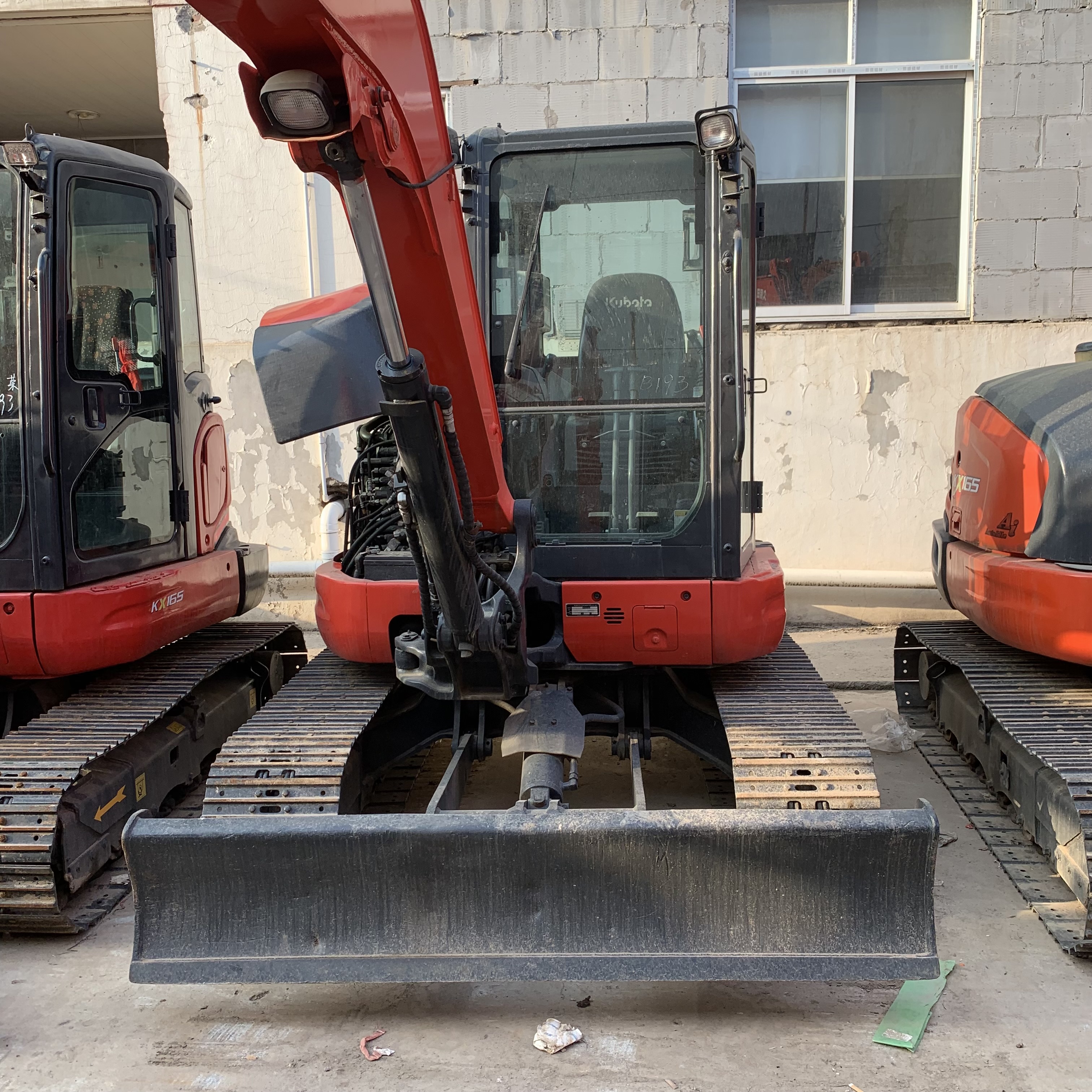 Kubota KX163 KX165 KX155 Second Hand Mini Excavator with Excellent Working Performance