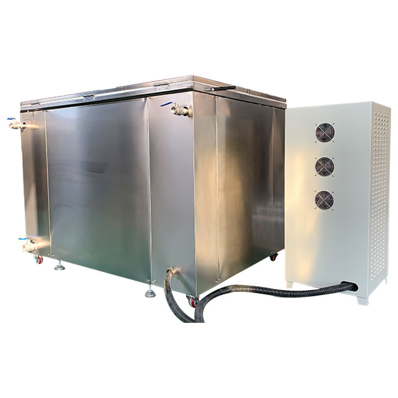 Industrial Automatic Ultrasonic Cleaner For Carbs Single Groove Rust Removal 110L
