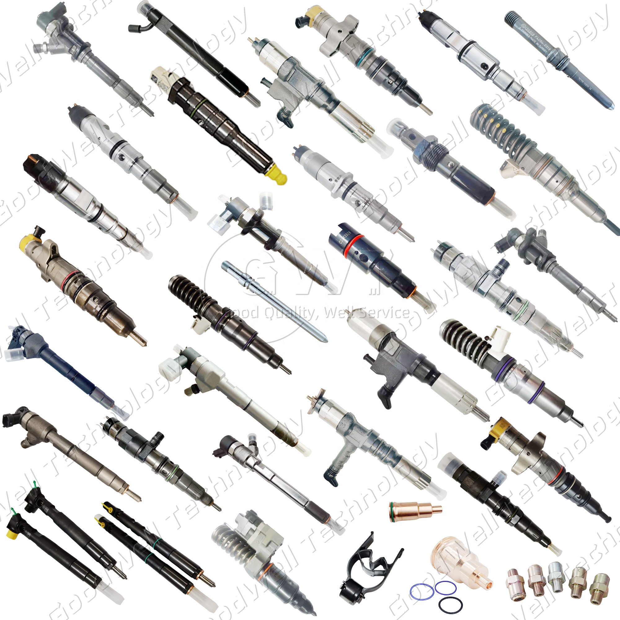 OEM Diesel Injectors 0986435420 0445116018 0445116017 33800-2F000