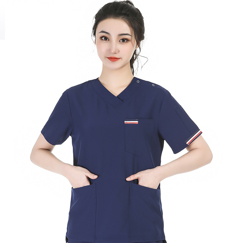 Ready to Ship Eco-friendly Recycle Pre-Sale Nursing Scrubs Uniform Sets for Women