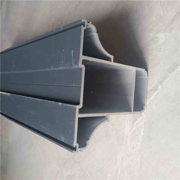 Grey Conservatory Aluminium Profiles Lightweight Corrosion Resistance