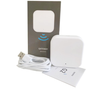 Smart Life Digital Intelligent Door Lock TTlock Blue Tooth App G2 Wifi Gateways PVC White