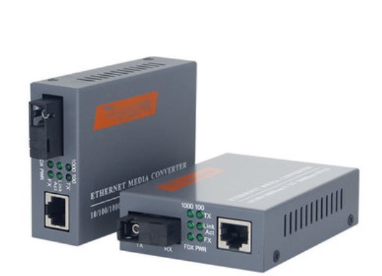 SC Interface Gigabit Ethernet Transceiver 3KM 1310nm 5V Photoelectric Converter