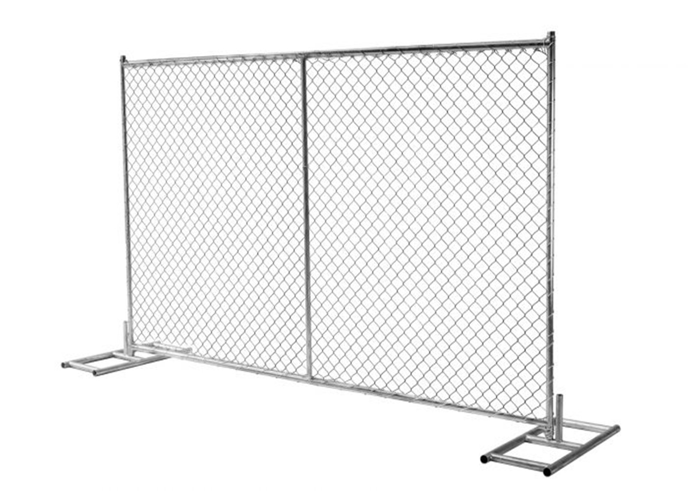 temporary chain link fence