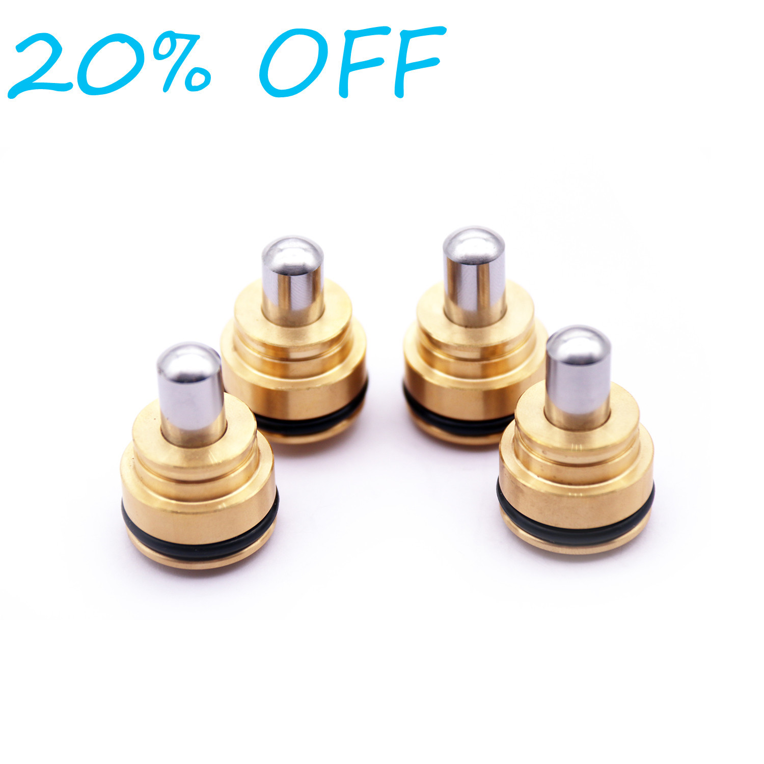 Aluminium Precision Joystick Lever Pusher E200B Excavator Hydraulic Control Valve Bullet