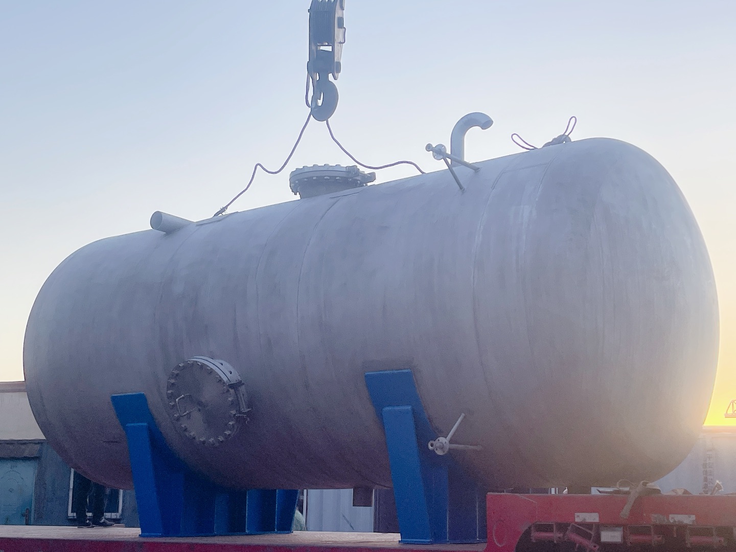 Steel Mixing Storage Tanks Customized Pressure Vessels for Gas and Liquid Storage