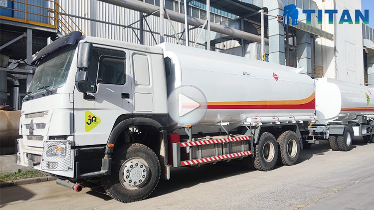 TITAN Howo Fuel Tank Truck Price Sino Truck Howo  Truck Fuel Tanks for Sale