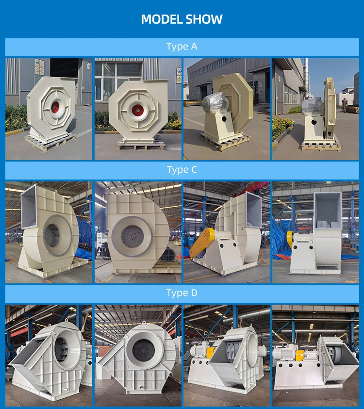 Factory Direct Selling Q235 Ip55 Class High Air Flow Industrial Boiler Forced Draft For Steel Plant