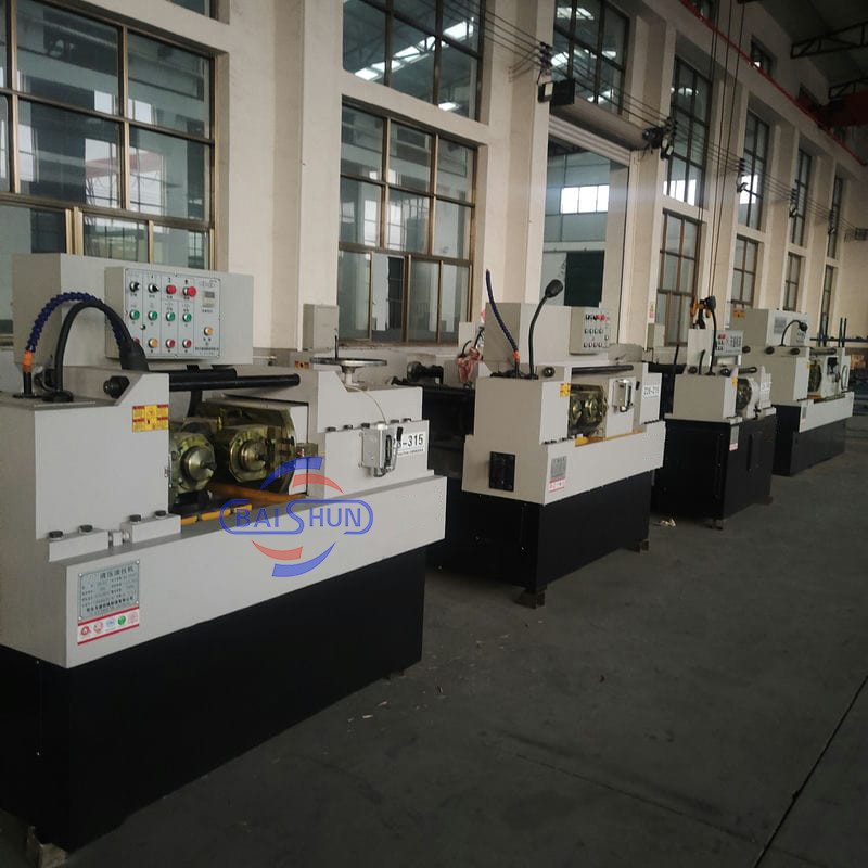 Economic Hydraulic Screw Making Automatic Thread Rolling Machine