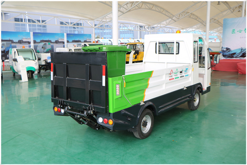Electric Four Wheel Garbage Transfer Vehicle 30km/H Top Speed