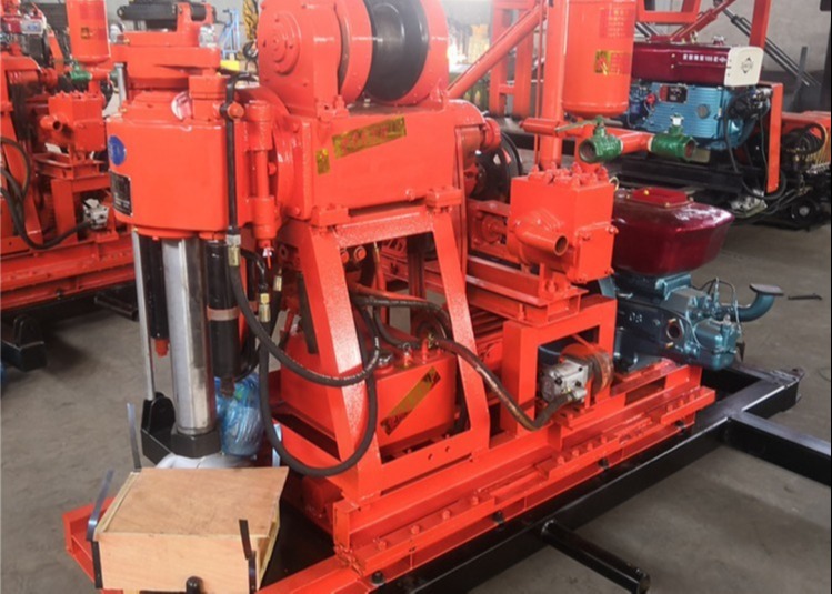 Engineering Core Drilling Rig Portable Hydraulic Investigation Sampling 100 Meters