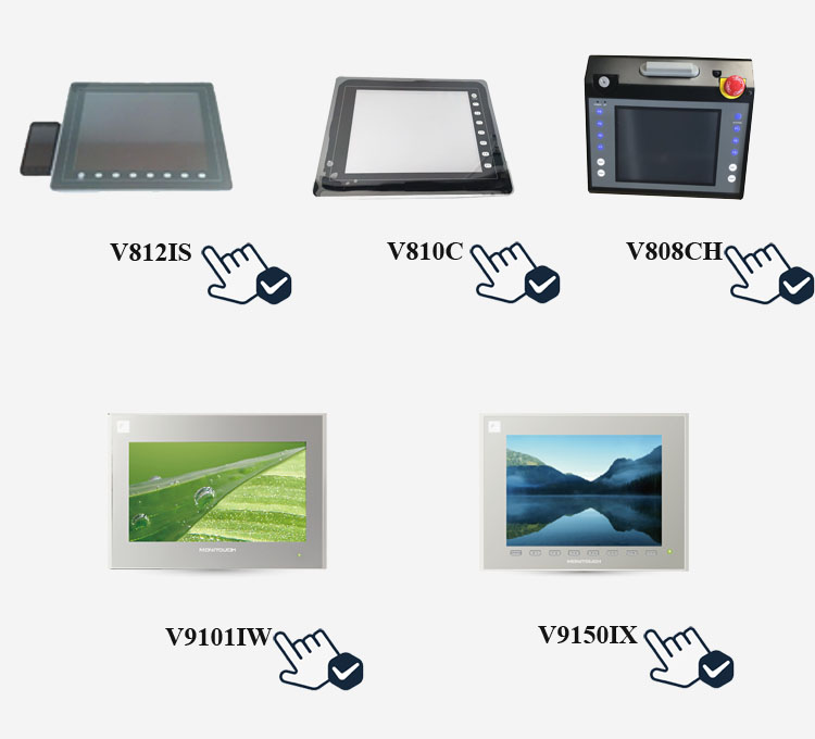 8.4 Inch Fuji Electric HMI 800*600 Resolution 64MB V9080iS Touch Screen
