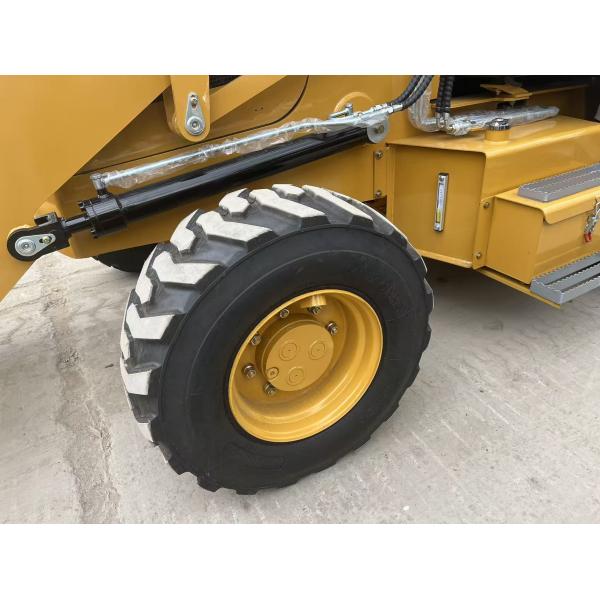 Brand new Caterpillar 420F backhoe loader excavator with openable bucket and extendable boom