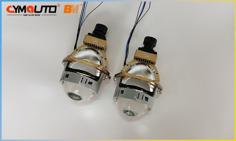 Universal 3 Inch Bi Xenon LED Projector Lens Auto Retrofit Headlight
