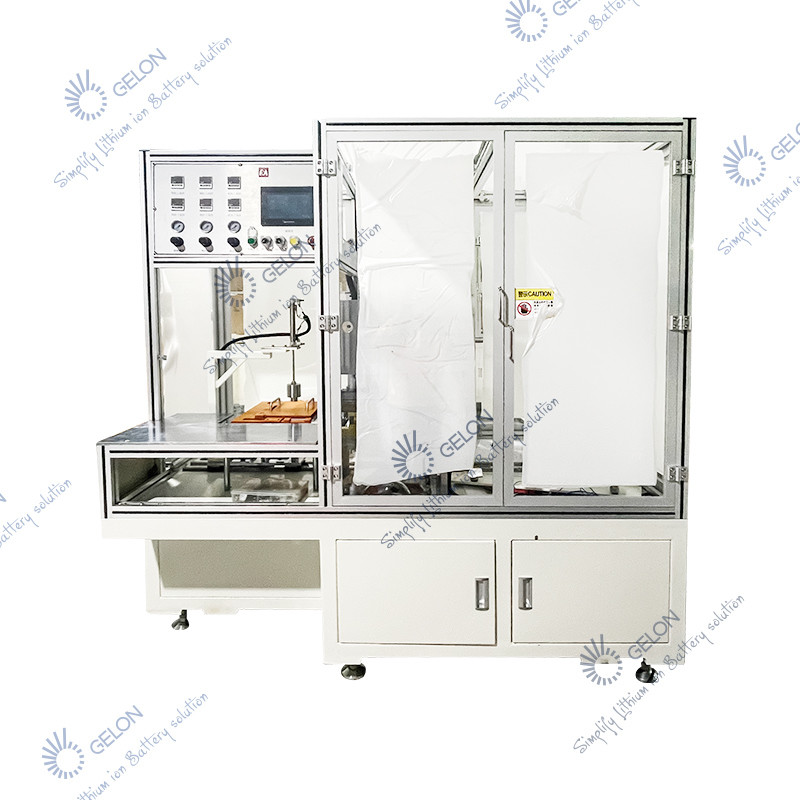Soft Pack Pouch Cell Battery Assembly Cutting Folding Ironing Battery Sealing Machine