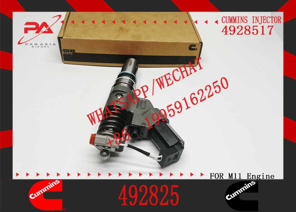 OE Quality 492825 Brand New Common Rail Injector 2830244 2830221 2830957 4897271 5263307 4896444 1409652 0445120007 098