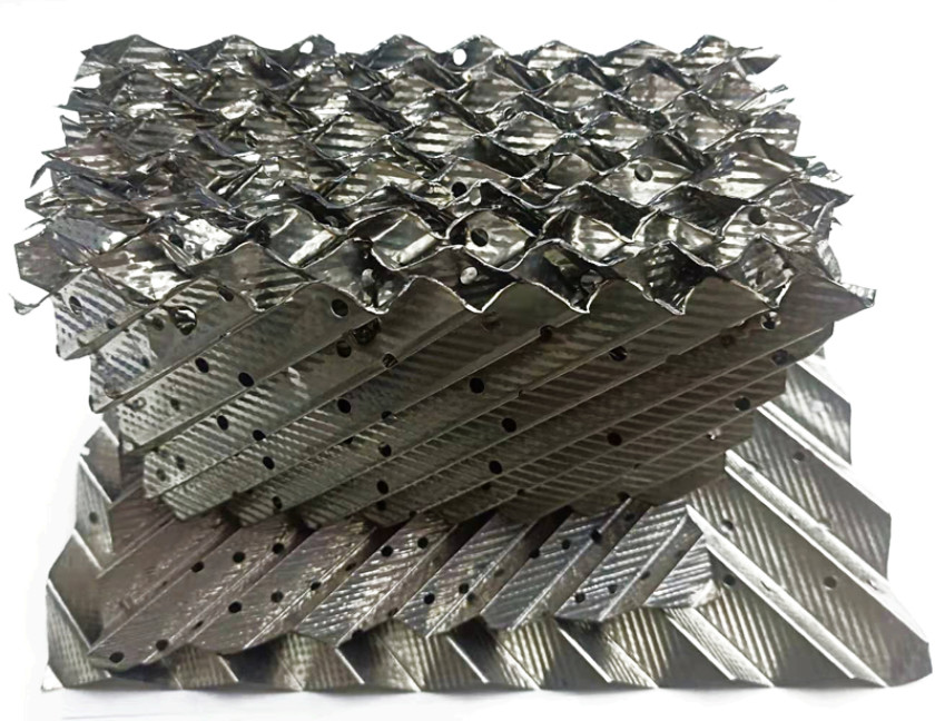 Metallic Ss304 Distillation 125Y Stainless Steel Column Packing