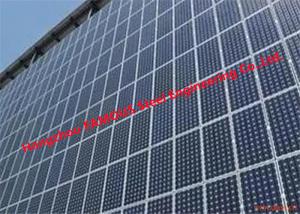 China Photovoltaic Solar Powered Glass Curtain Wall Building Modules System on sale