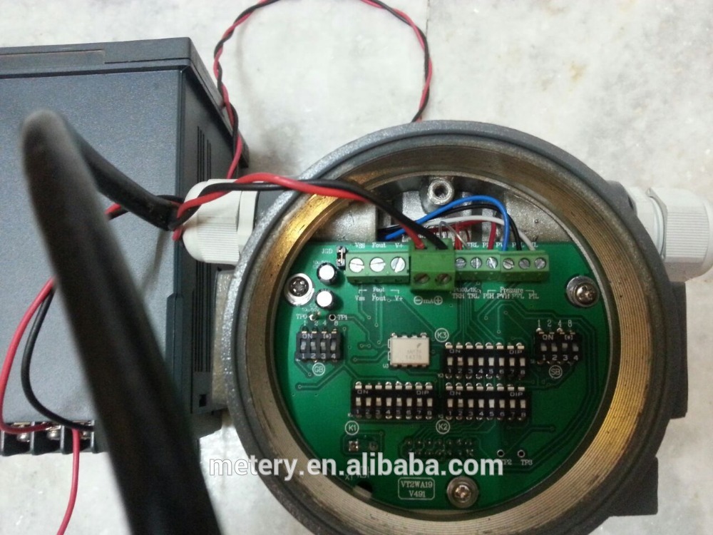vortex flow meter circuit