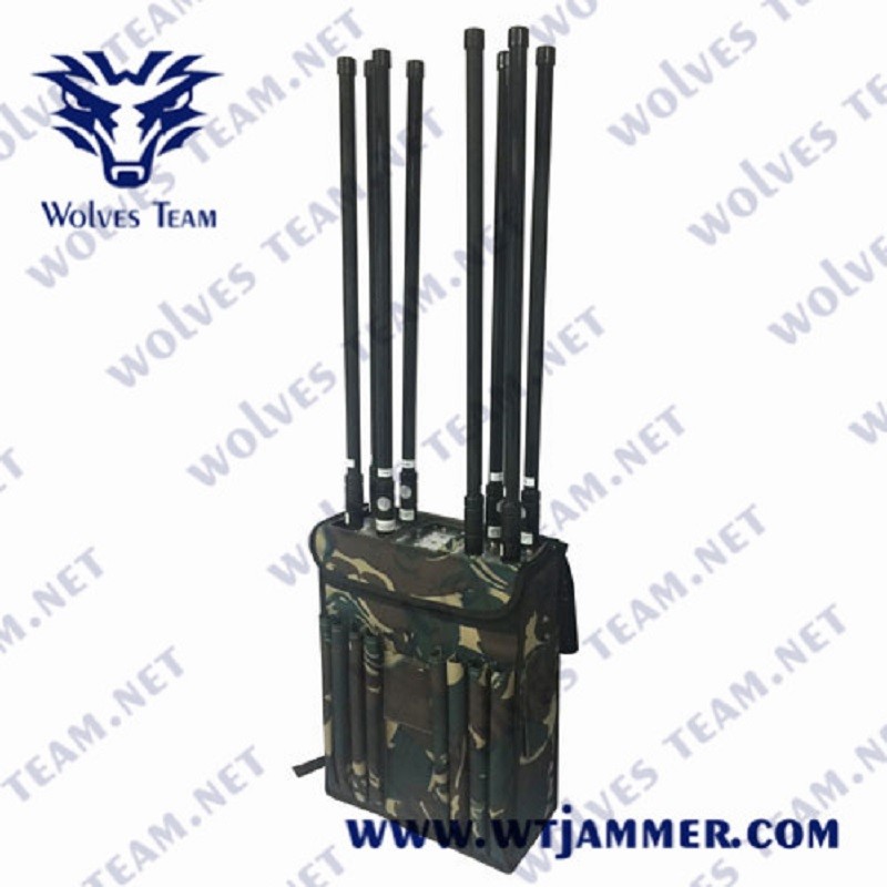 Waterproof Backpack 5 Bands 90 Watt UAV Jammer