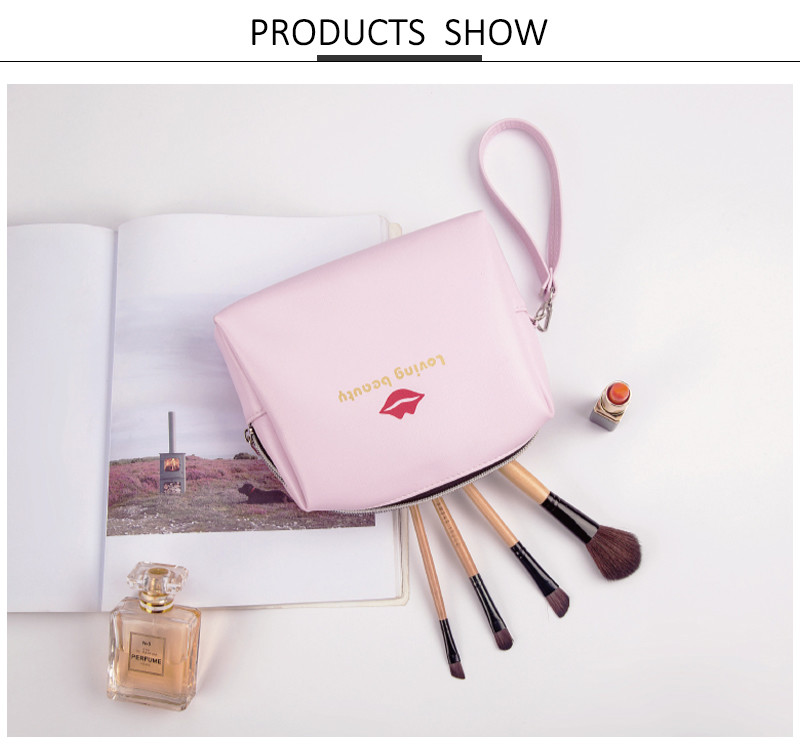 Loomiloo Adorable Roomy PU Cosmetic Bag For Travel