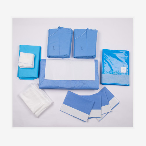 CE Manufacturer Sterile obstetric package Disposable Cesarean Pack C-section Pack