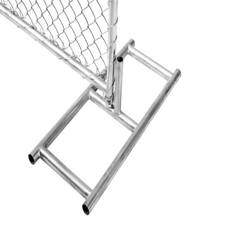 100ft Galvanized Black PVC Coated Chain Link Wire Mesh Fence For Sport Court