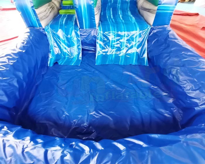 OEM Rainbow Inflatable Water Slide Jumping Bouncer Castle