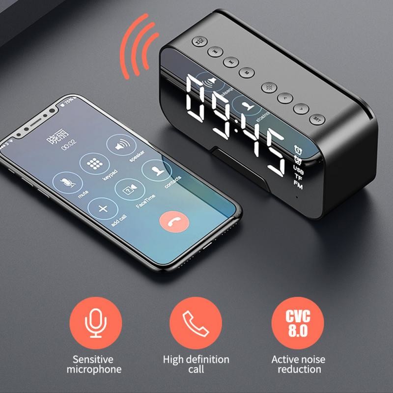 65dB 3W B2000 Subwoofer Bluetooth Speakers , Bluetooth Speaker With Led Screen