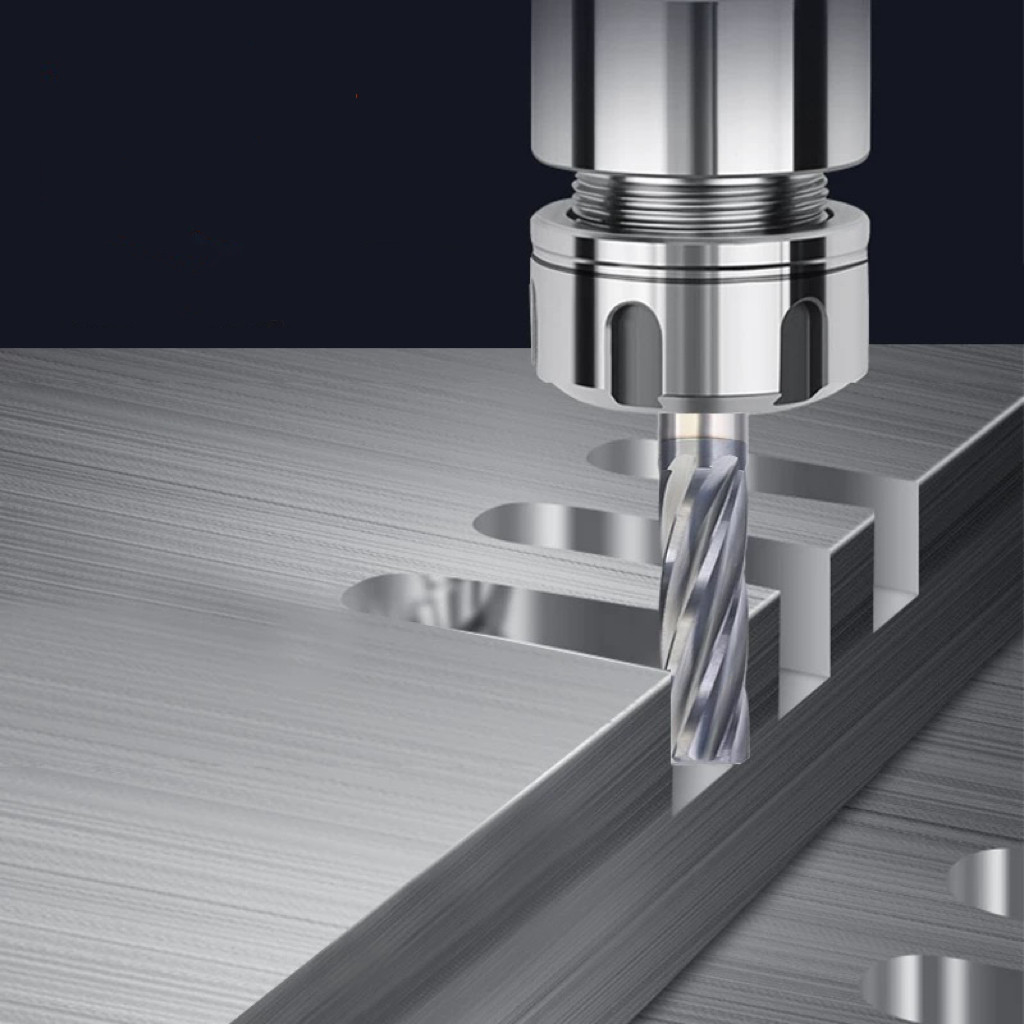 High Quality Solid Carbide Reamer for HRC45 Hard Alloy Metal Processing