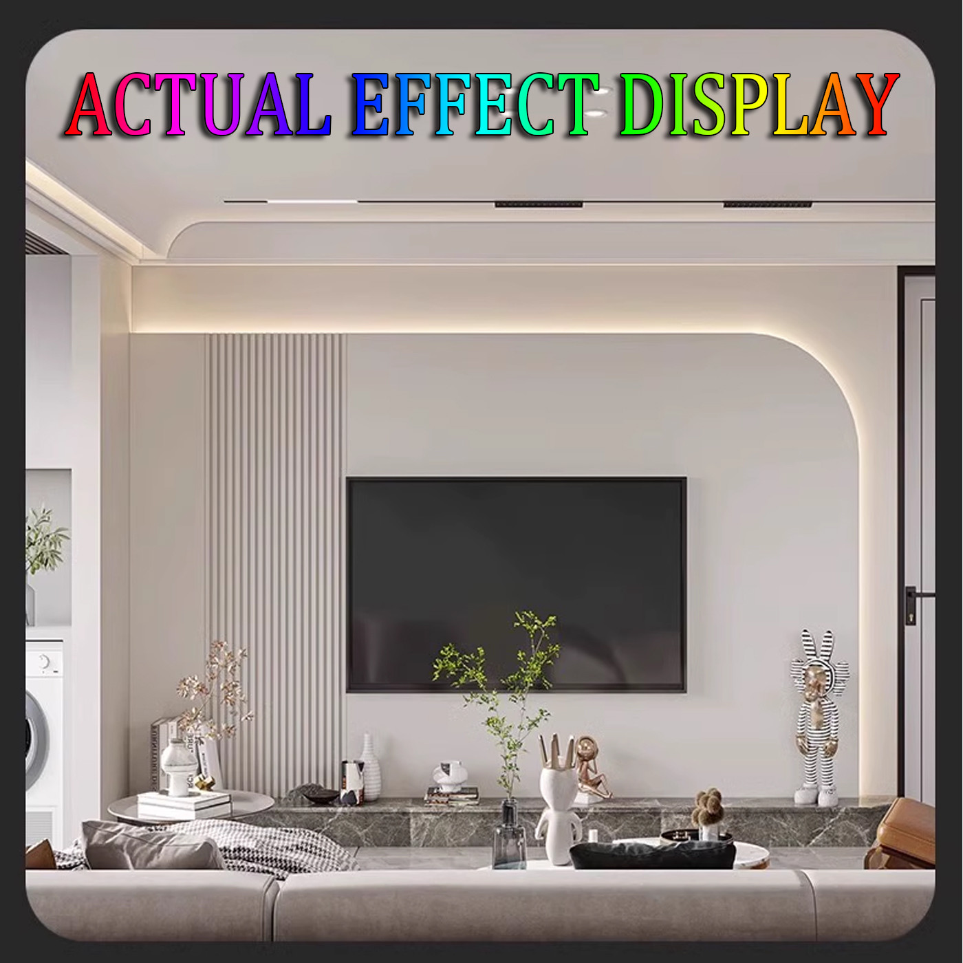 Opple Light Strip Led Low Voltage 24V Bare Board Patch Self-Adhesive Tape Backing Embedded Living Room Aluminum Slot Linear Light Strip
